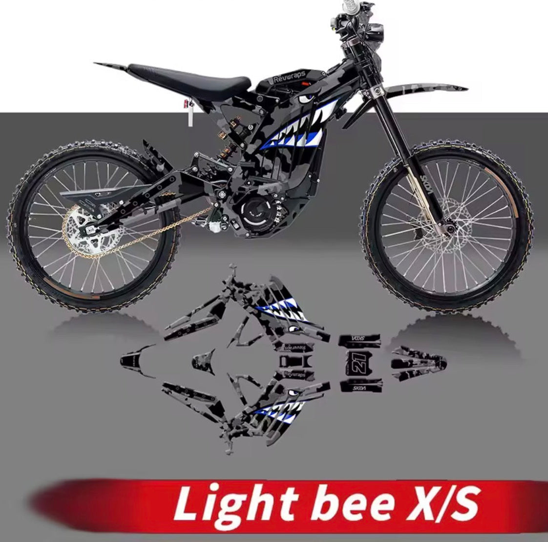 Surron lbx graphics kit